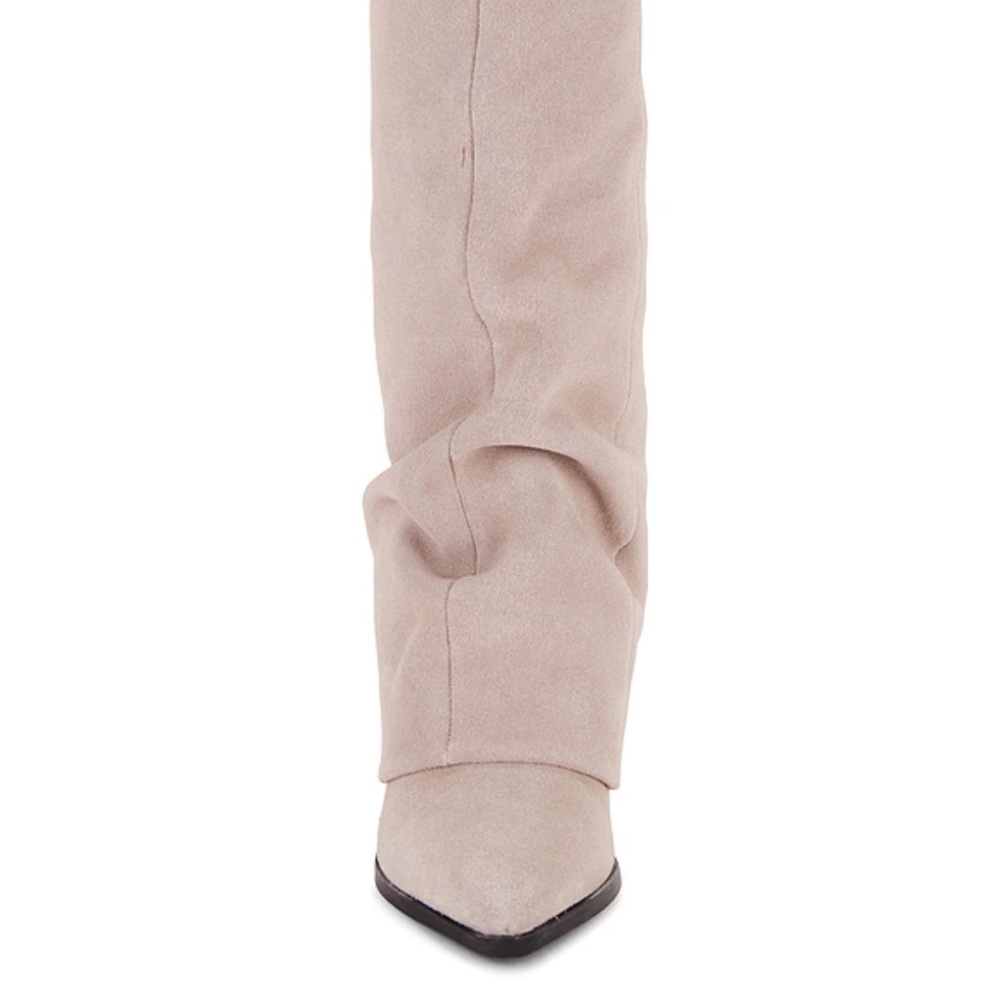 Free People Felicity Foldover Boot in Dust Bunny